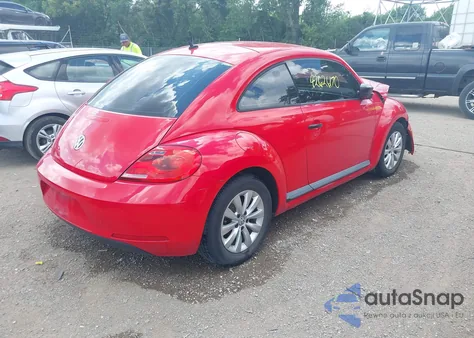 2014 Volkswagen Beetle 2.5L Entry from USA, damaged, VIN 3VWFP7ATXEM627653